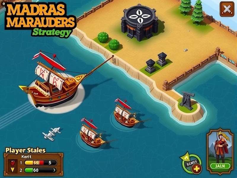 Madras Marauders strategy interface
